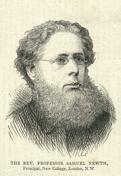 Rev Samuel Newth (1821-98), Ilustración de The Graphic 10 de julio de 1875 de English School