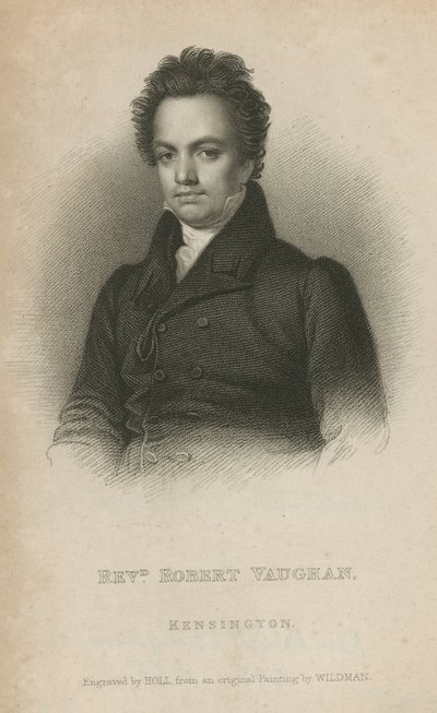Reverendo Robert Vaughan, Kensington de English School