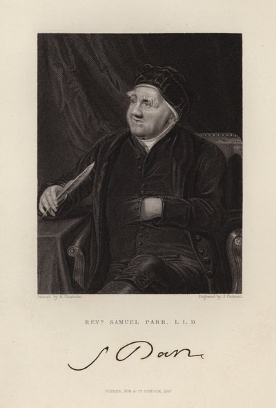 Reverendo Samuel Parr de English School