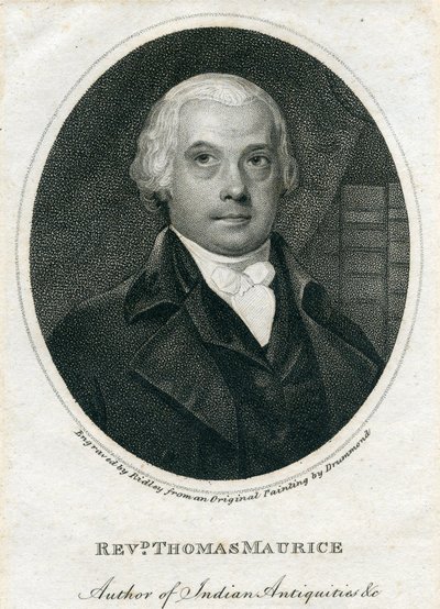 Reverendo Thomas Maurice (1754-1824) (grabado) de English School