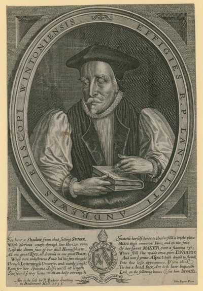 Reverendo padre Lancelot Andrews, Obispo de Winchester de English School