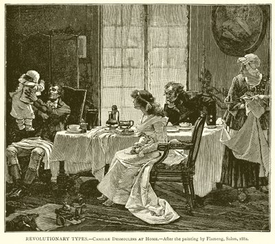 Tipos revolucionarios: Camille Desmoulins en casa de English School