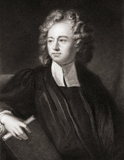 Richard Bentley (1662-1742) de Gallery of Paintings, publicado en 1833 de English School