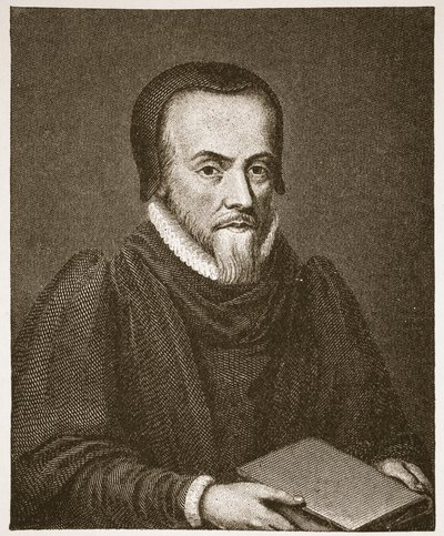 Richard Hooker, ilustración de The Church of England: A History for the People por H.D.M. Spence-Jones de English School