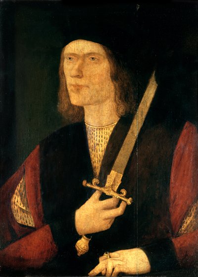 Ricardo III (1452-85) (óleo sobre tabla) de English School