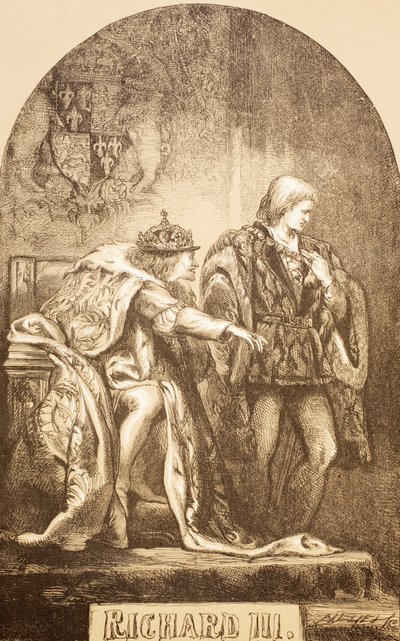Ricardo III, 1890 (litografía) de English School