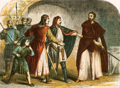 Ricardo I en prisión de English School