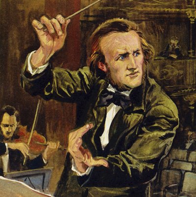 Richard Wagner nació en Leipzig en 1813 de English School