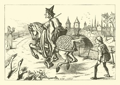 Montar un Caballo de Palo a Banbury Cross de English School