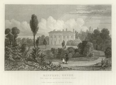 Riffens, Essex, la Residencia de Spencer Phillips, Esquire de English School