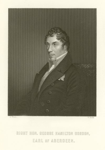 El Muy Honorable George Hamilton Gordon, Conde de Aberdeen de English School
