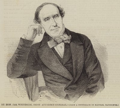 El Muy Honorable Jas Whiteside, Fiscal General de Irlanda de English School