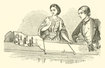 Ringolette, or Parlour Quoits (grabado) de English School