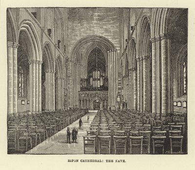 Catedral de Ripon, la Nave de English School