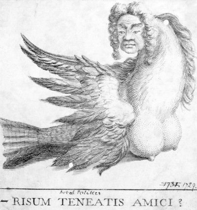 ¿Risum Teneatis Amici? (Amigos, ¿pueden evitar reírse?), 1729 de English School