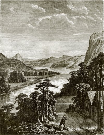 El Río Amoor y las Montañas King-Gan de English School
