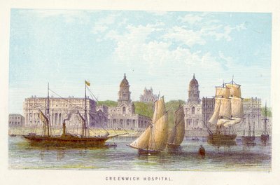 Río Támesis: Hospital de Greenwich de English School