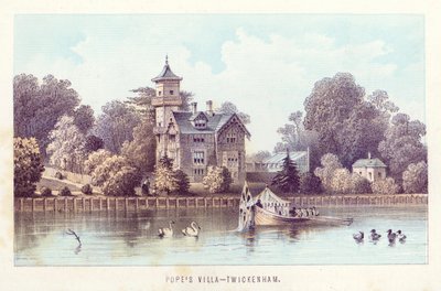 Río Támesis: Villa de Pope, Twickenham de English School