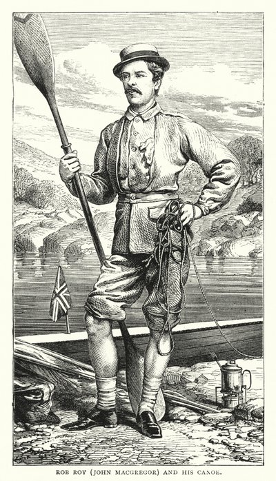 Rob Roy, John MacGregor y su canoa de English School