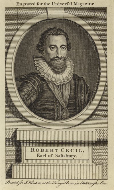 Robert Cecil, Conde de Salisbury de English School