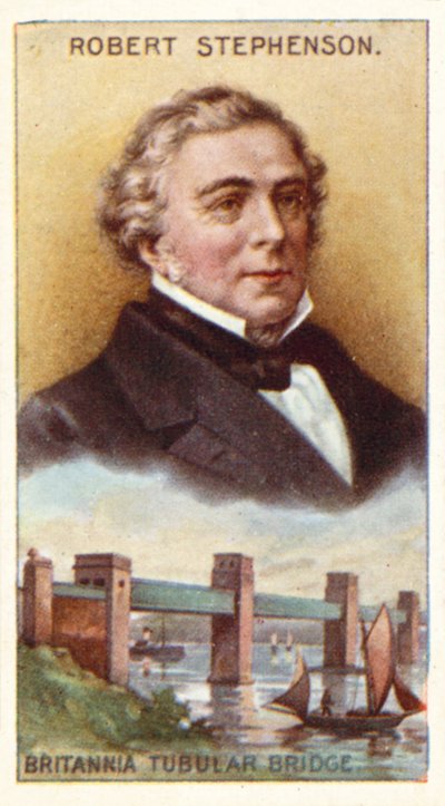 Robert Stephenson, Puente Tubular Britannia de English School