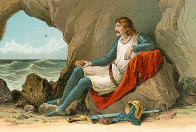 Robert the Bruce y la araña de English School