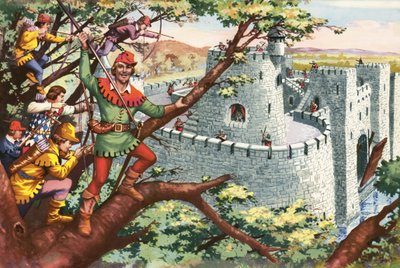 Robin Hood y sus alegres compañeros de English School