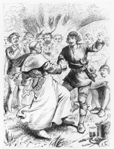 Robin Hood y el obispo de English School