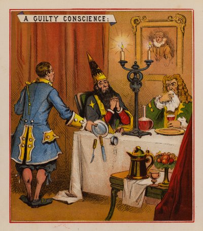 Robin The Conjuror (litografia en color) de English School