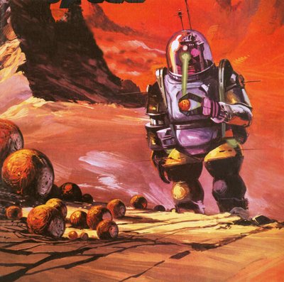 Robots previstos en el planeta rojo de English School