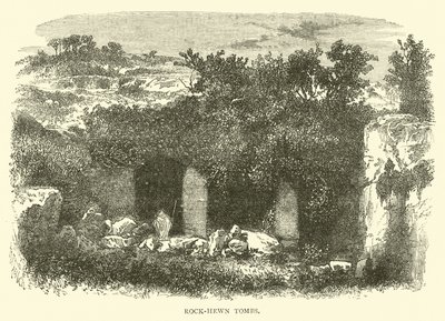 Tumbas excavadas en la roca de English School