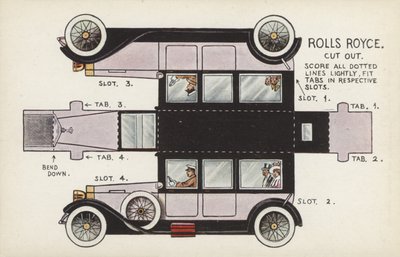 Recorte de Rolls Royce de English School