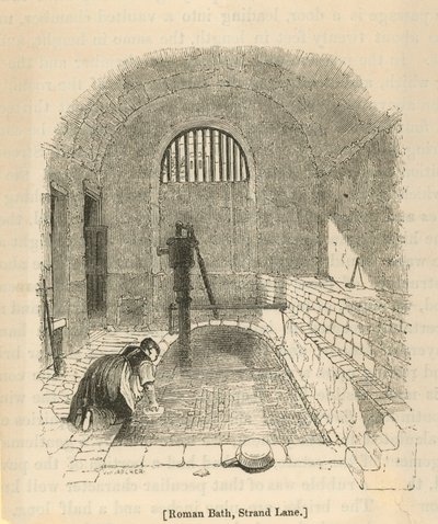 Baño romano en Strand Lane de English School