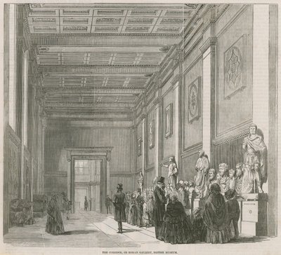 Galería Romana en el Museo Británico de English School