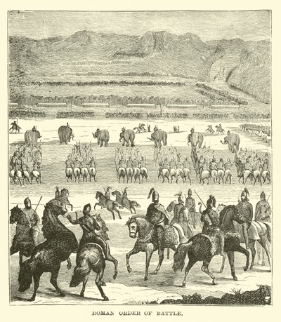 Orden de batalla romano de English School