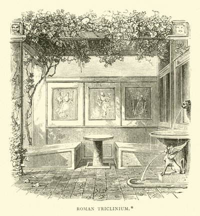 Triclinium romano de English School
