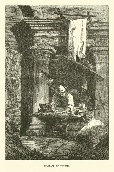 Zapatero romano de English School
