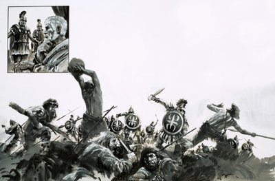 Romanos contra salvajes de English School