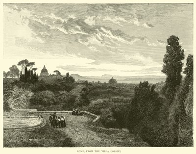 Roma, desde la Villa Corsini de English School