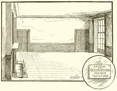 Habitación en la que nació la Reina Victoria de English School