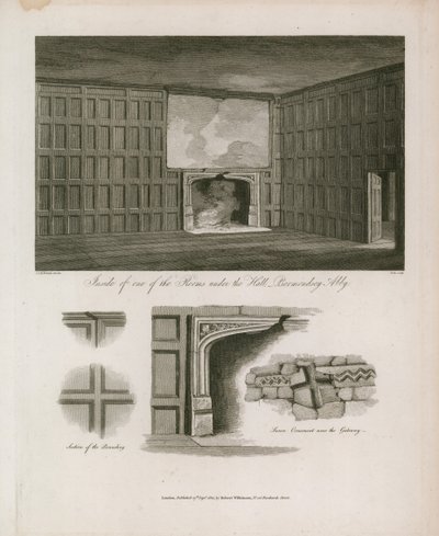Habitación bajo el salón, Abadía de Bermondsey de English School