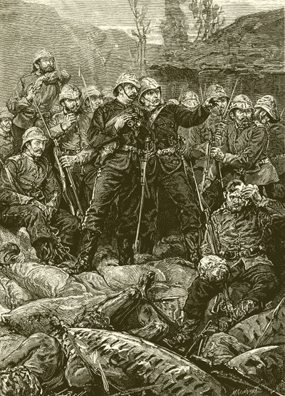 Rorkes Drift: La mañana después del ataque de English School
