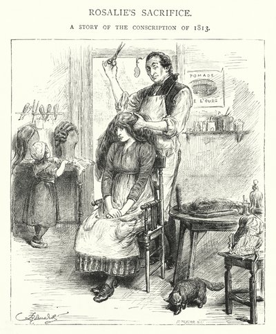 El sacrificio de Rosalie, una historia de la conscripción de 1813 de English School