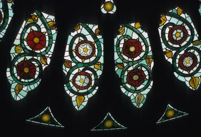 Rosetón, detalle de English School