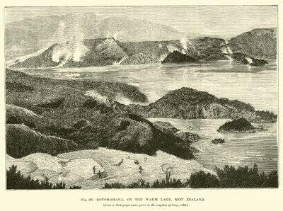 Rotomahana, o el Lago Caliente, Nueva Zelanda de English School