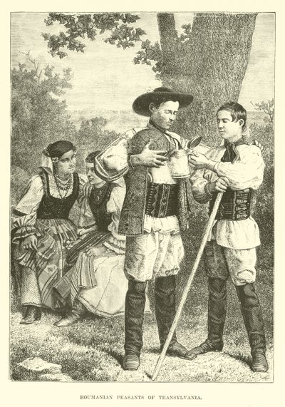 Campesinos rumanos de Transilvania de English School
