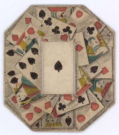 Rondel de cartas de juego de English School