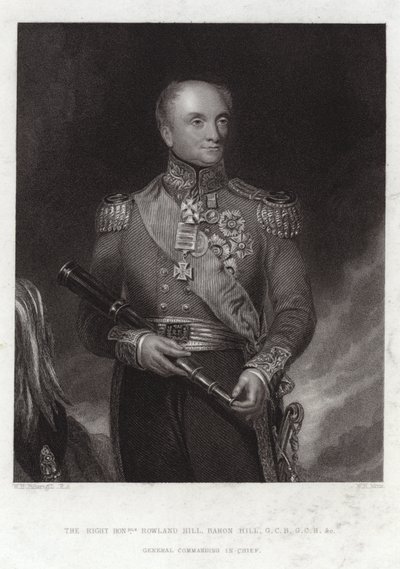 Rowland Hill, primer vizconde Hill, general británico de English School