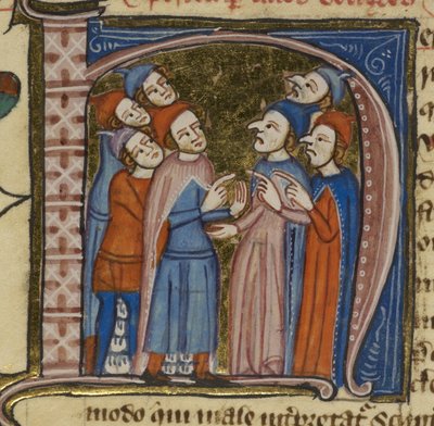 Royal 6 E. VII f.200, Herejes, de 