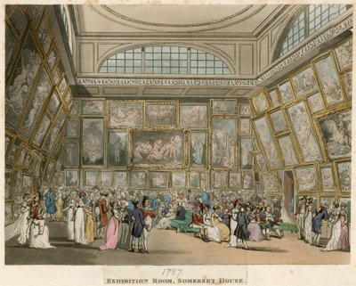 Real Academia: Sala de Exposiciones, Somerset House, Londres de English School